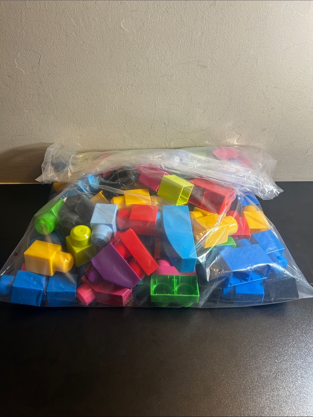80-Colorful Kids Building Blocks Set - Multicolor